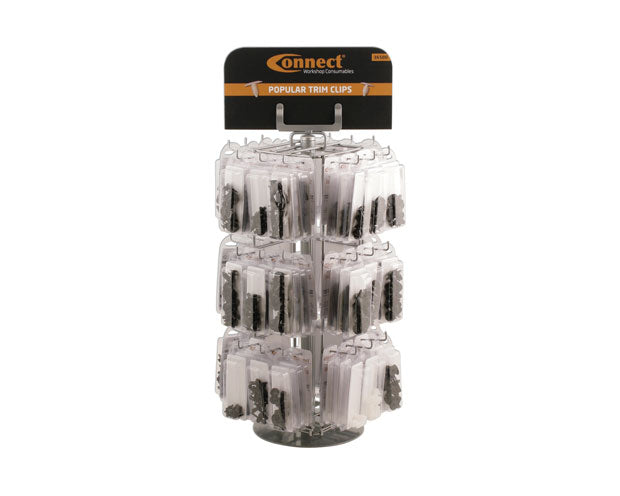 Connect Trim Clip Rack c/w Clam Packs 108pc 36500