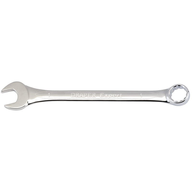 Draper Imperial Combination Spanner 1" Chrome Plated Offset Jaw 15° 36934