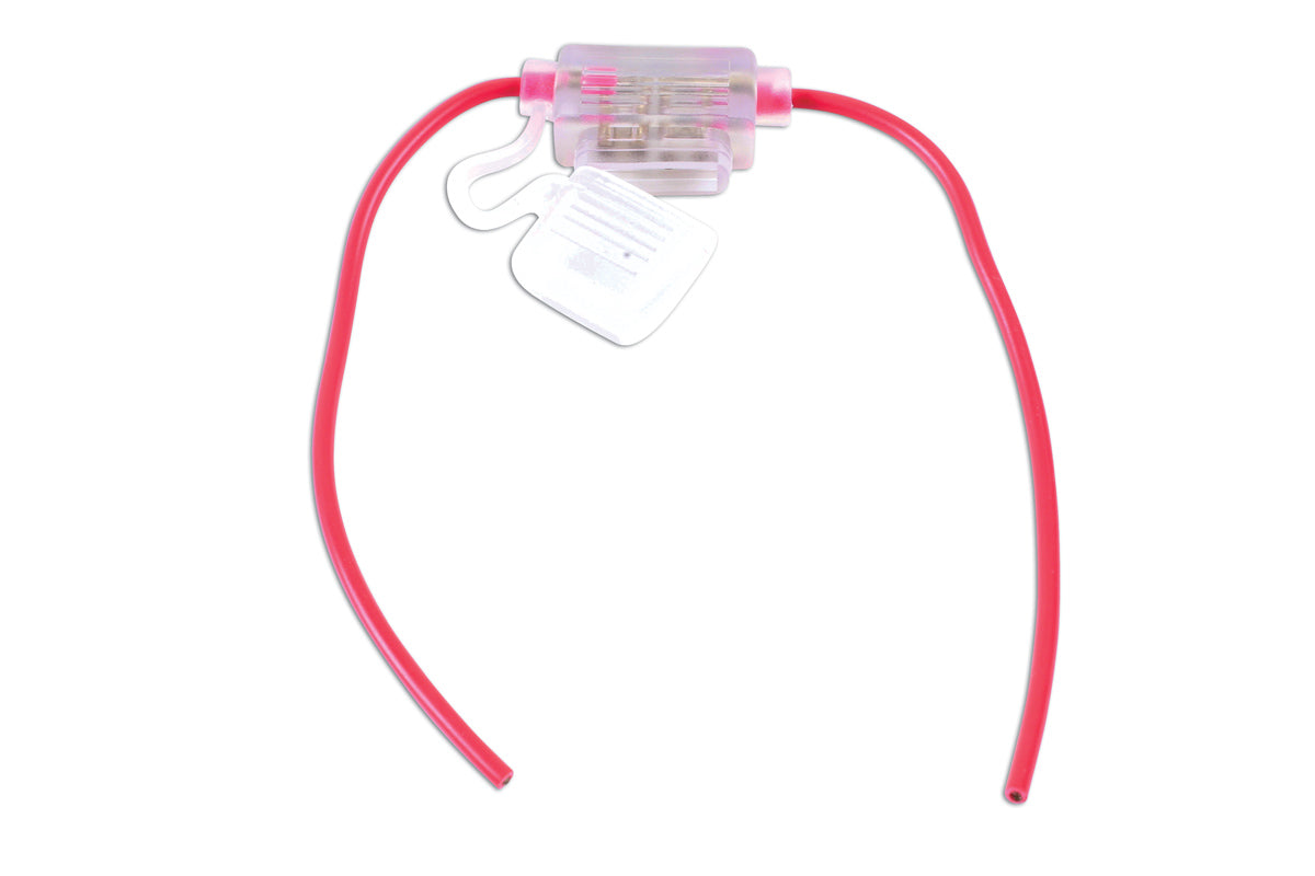 Connect Blade Fuse Holder Transparent for LED Blade Fuse 1pc 37185