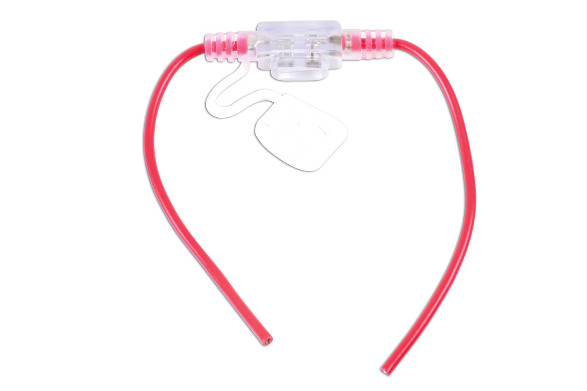 Connect Mini Blade Fuse Holder Transparent for LED Blade Fuse 1pc 37186