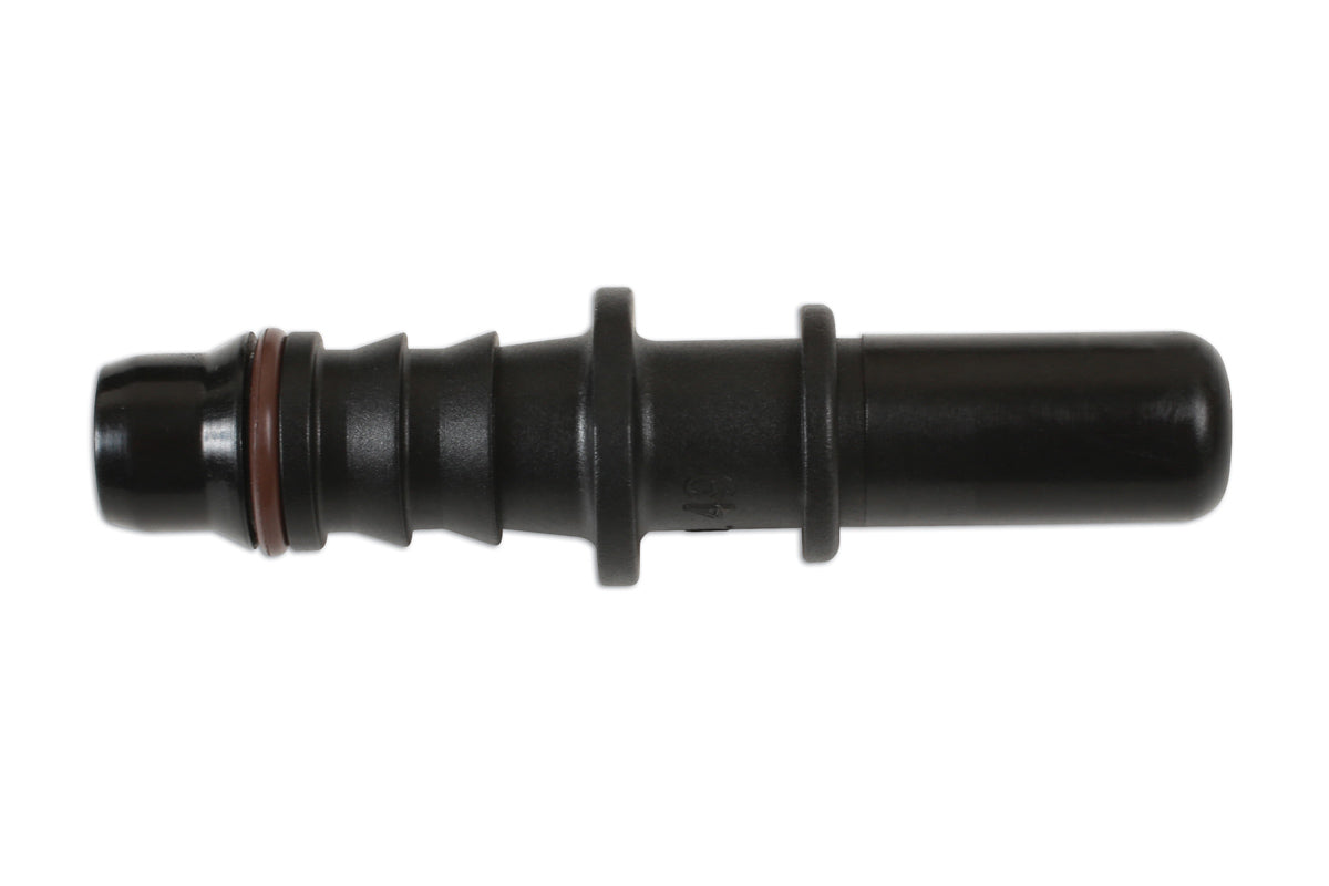Connect Straight Male Plastic Pipe Connector 9.49 x 8mm 5pc 37202