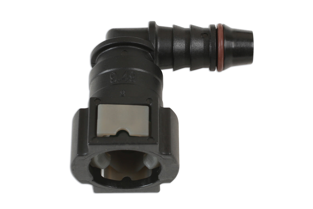Connect 90� Angled Fuel Line Quick Connectors 9.49 x 8mm 3pc 37208