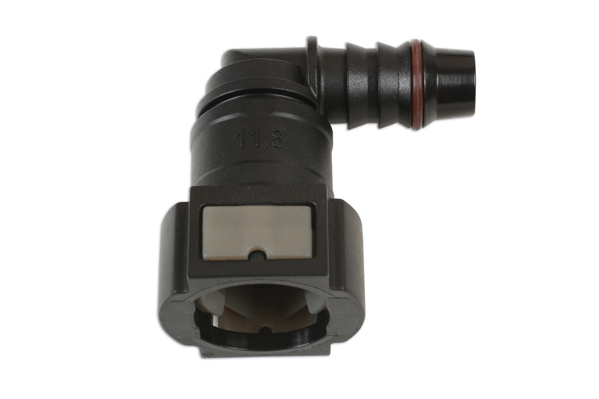Connect 90� Angled Fuel Line Quick Connectors 11.8 x 10mm 3pc 37210