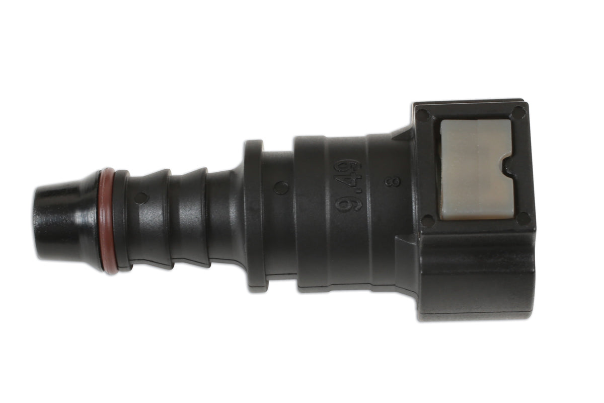 Connect Straight Fuel Line Quick Connectors 9.49 x 8mm 3pc 37215