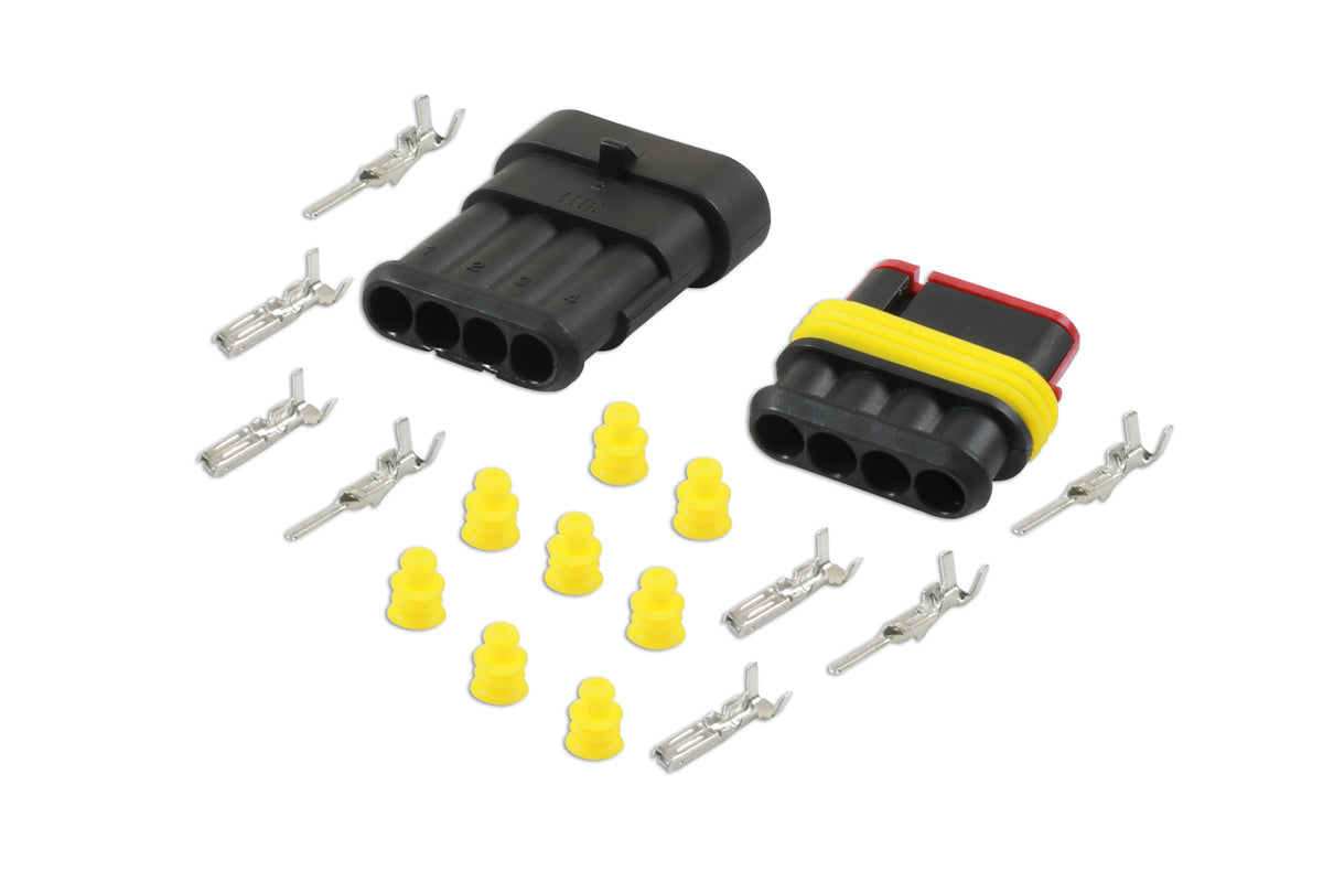 Connect Automotive Electric Superseal Connector Kit 4 Pin 18pc 37229