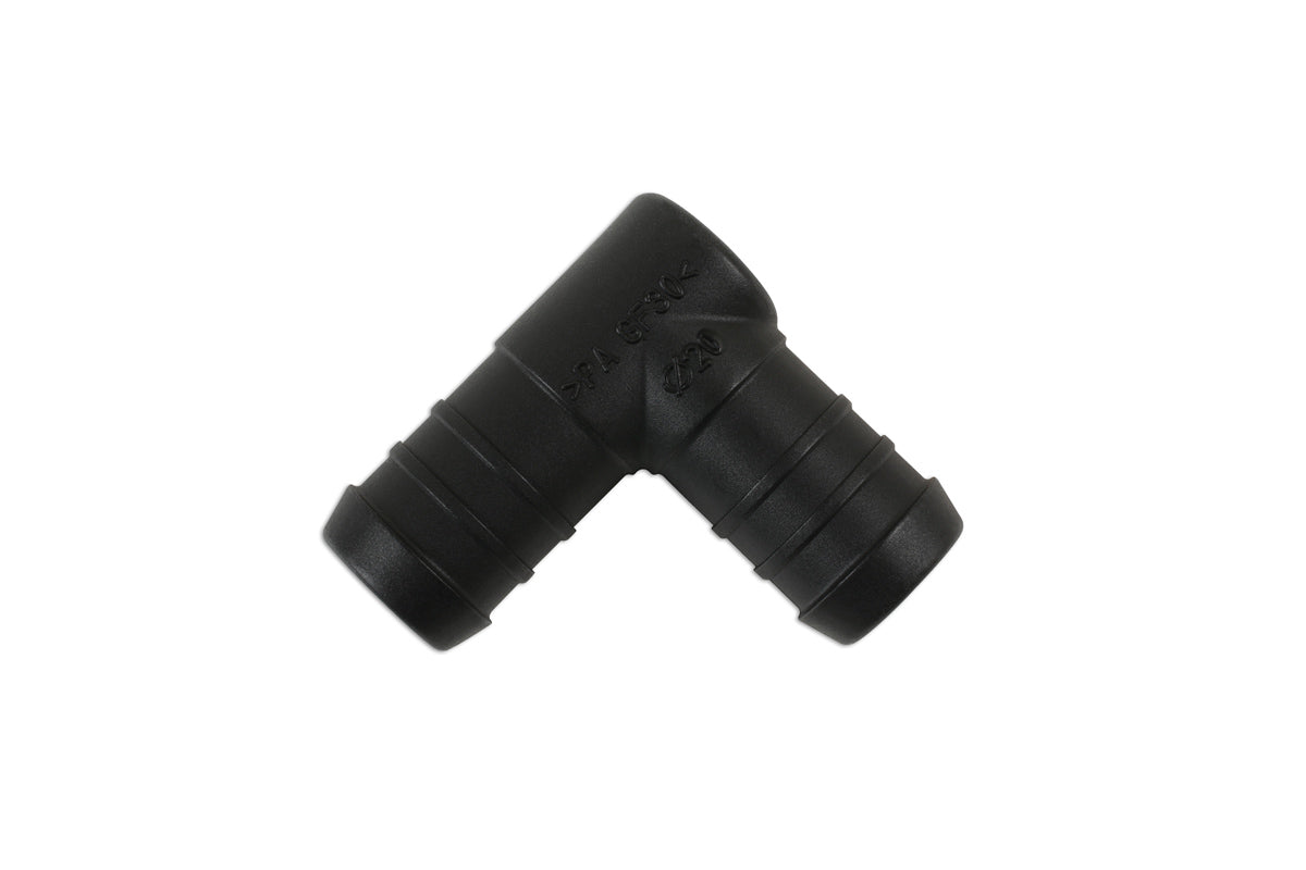Connect Plastic Pipe Elbow Joiner 20mm ID 5pc 37259