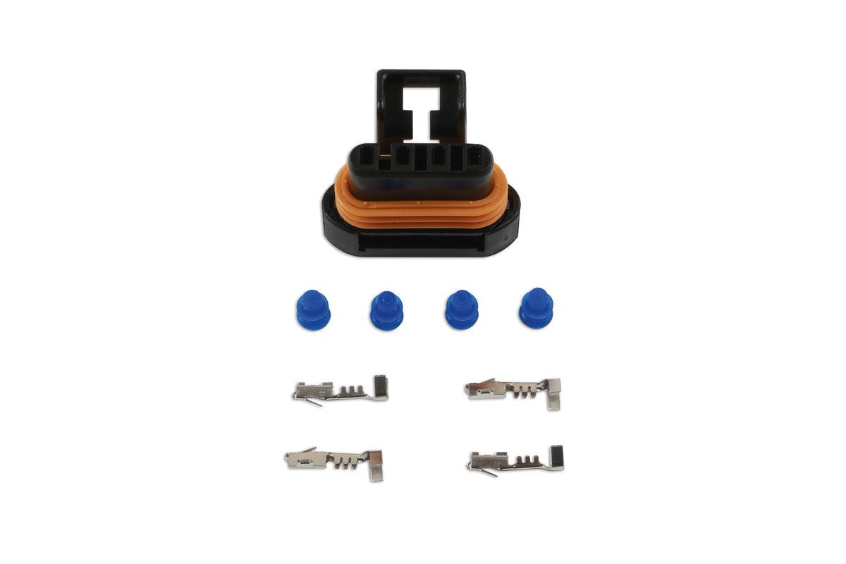 Connect Harness Repair Weatherproof Connector 4 Pin Kit 18pc 37349