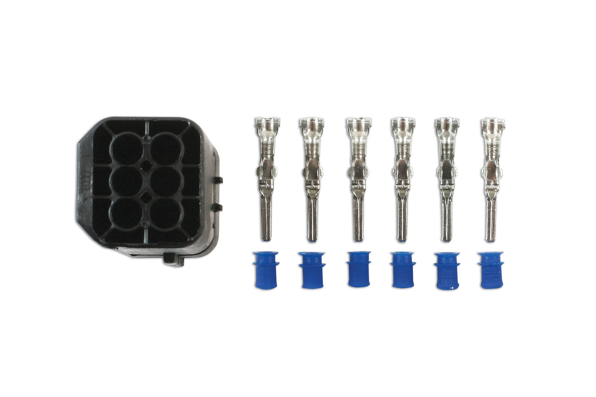 Connect AMP Econoseal J Series 6 Pin Male Connector Kit 42pc 37538