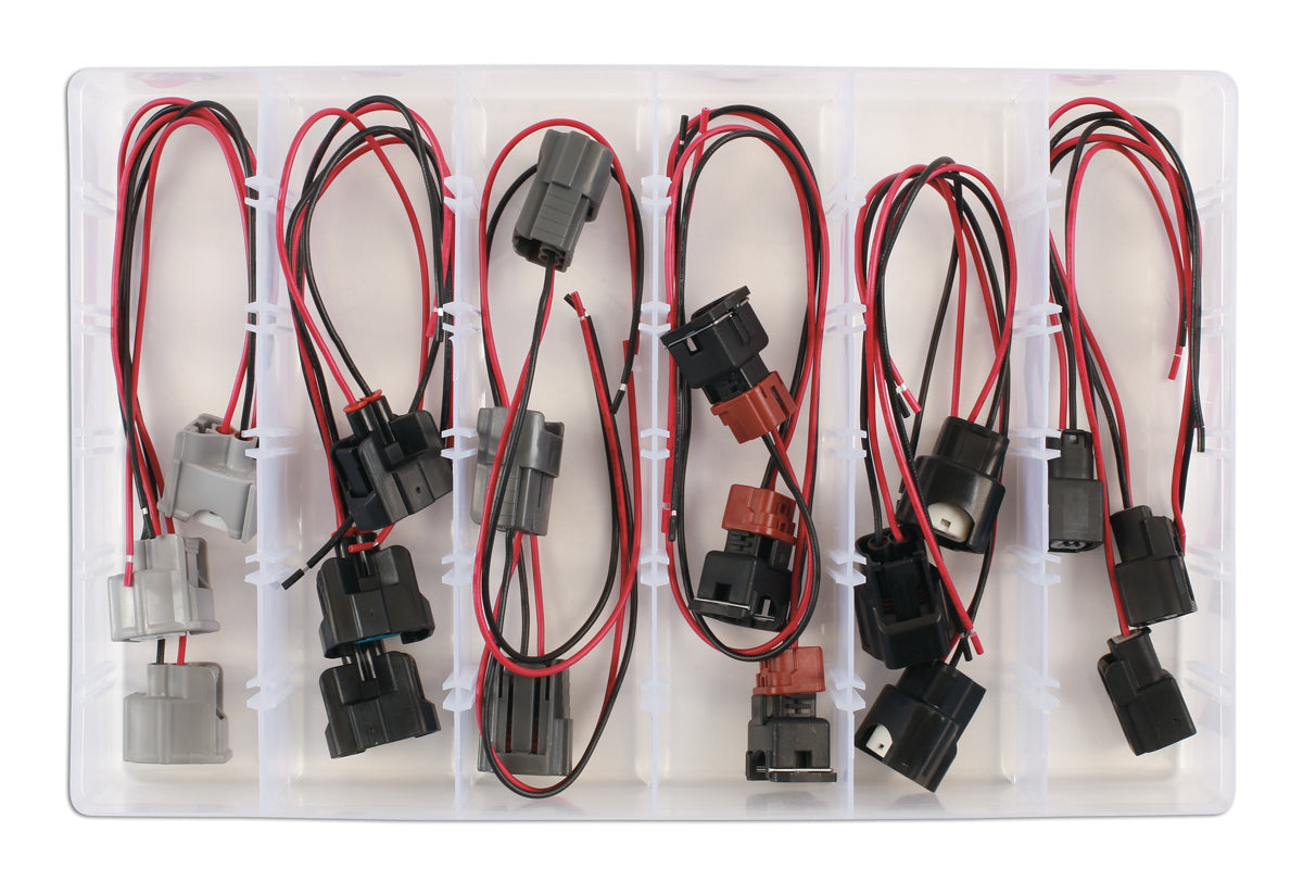 Connect Assorted Injector Connector Kit, Japanese Vehicles 18pc 37551