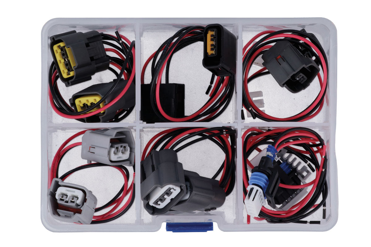 Connect Assorted Wiring Ignition Coil Harness Connector Kit 12pc 37664