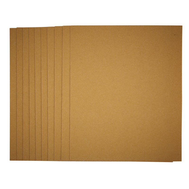 Draper General Purpose Sanding Sheets 230 x 280mm 60 Grit 10 Pack 37778