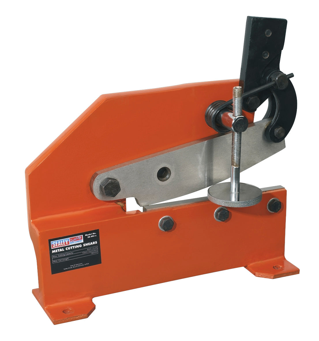 Sealey 6mm Capacity �12mm Round Metal Cutting Shears 3S/6R