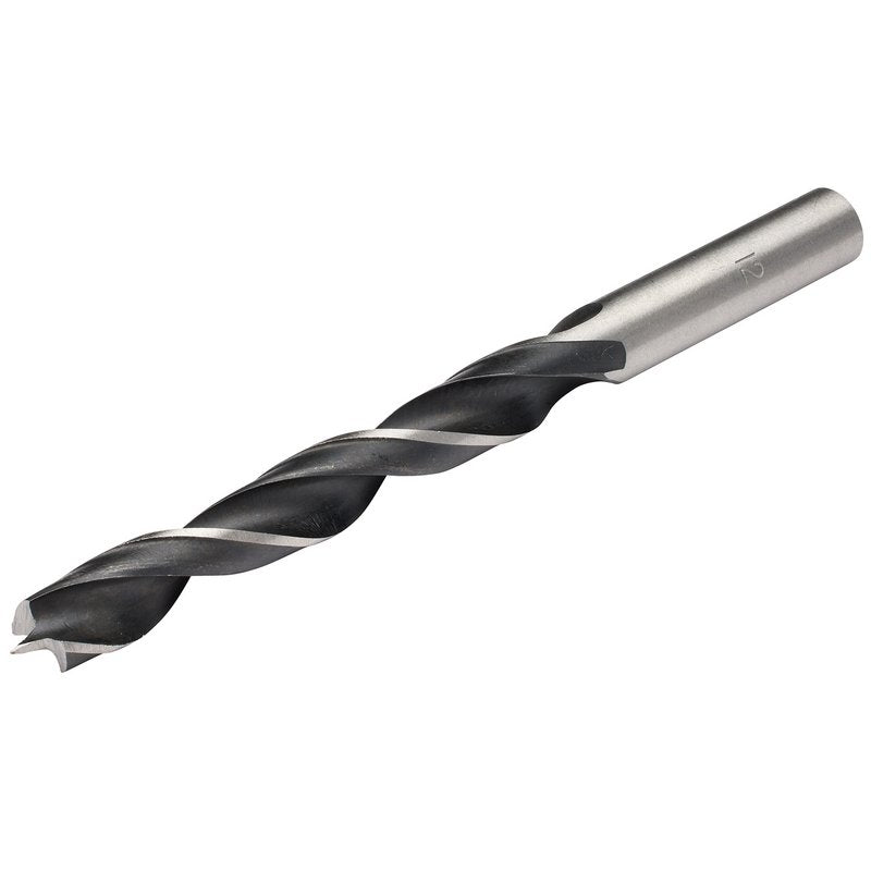 Draper Wood Drill Bit 12mm For Use With Hand And Power Drills 41798