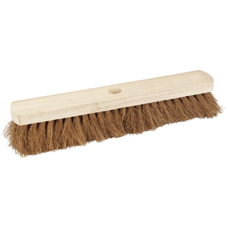 Draper Soft Coco Broom Head 450mm Heavy duty for both indoor and outdoor 43771