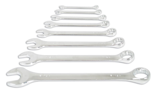 Laser Tools Whitworth Combination Spanner Set 1/8" - 9/16" 8pc 4446
