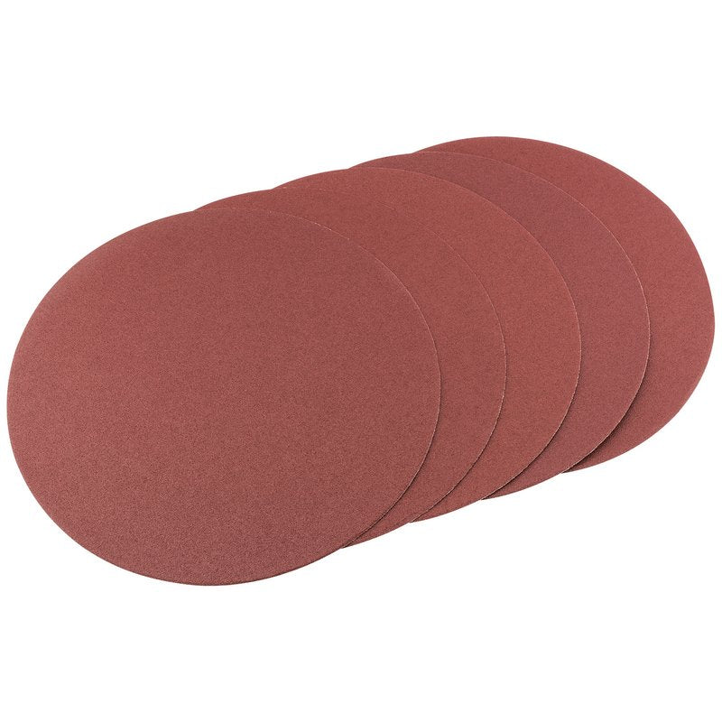 Draper Sanding Discs 305mm Assorted Grit Pack of 5 Fits All Disc Sanders 46443