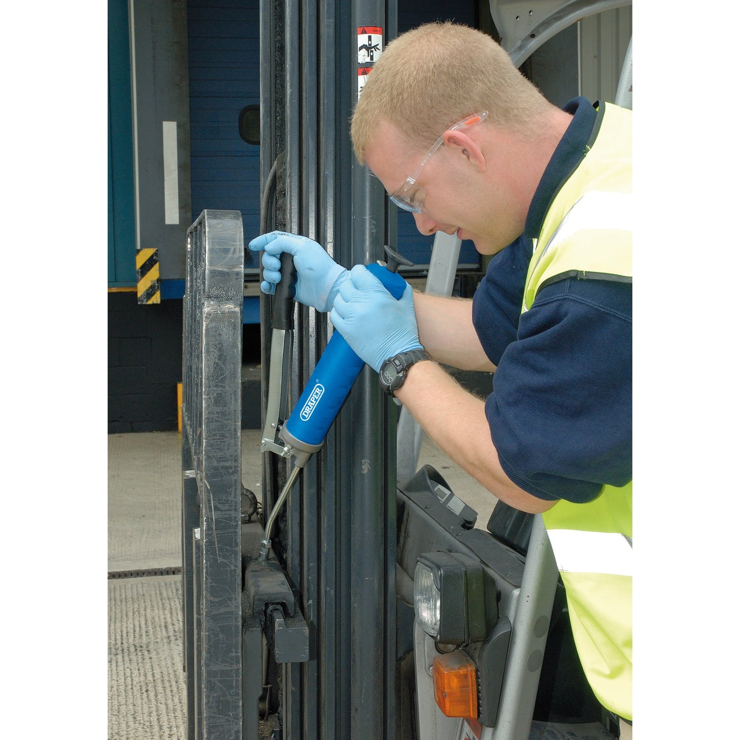 Draper Heavy Duty Lever Grease Gun 500cc Takes 400g Cartridge 47809