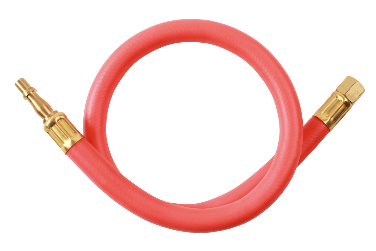 Laser Tools High Vis Air Line Whip/Leader Hose 600mm x 10mm 4834