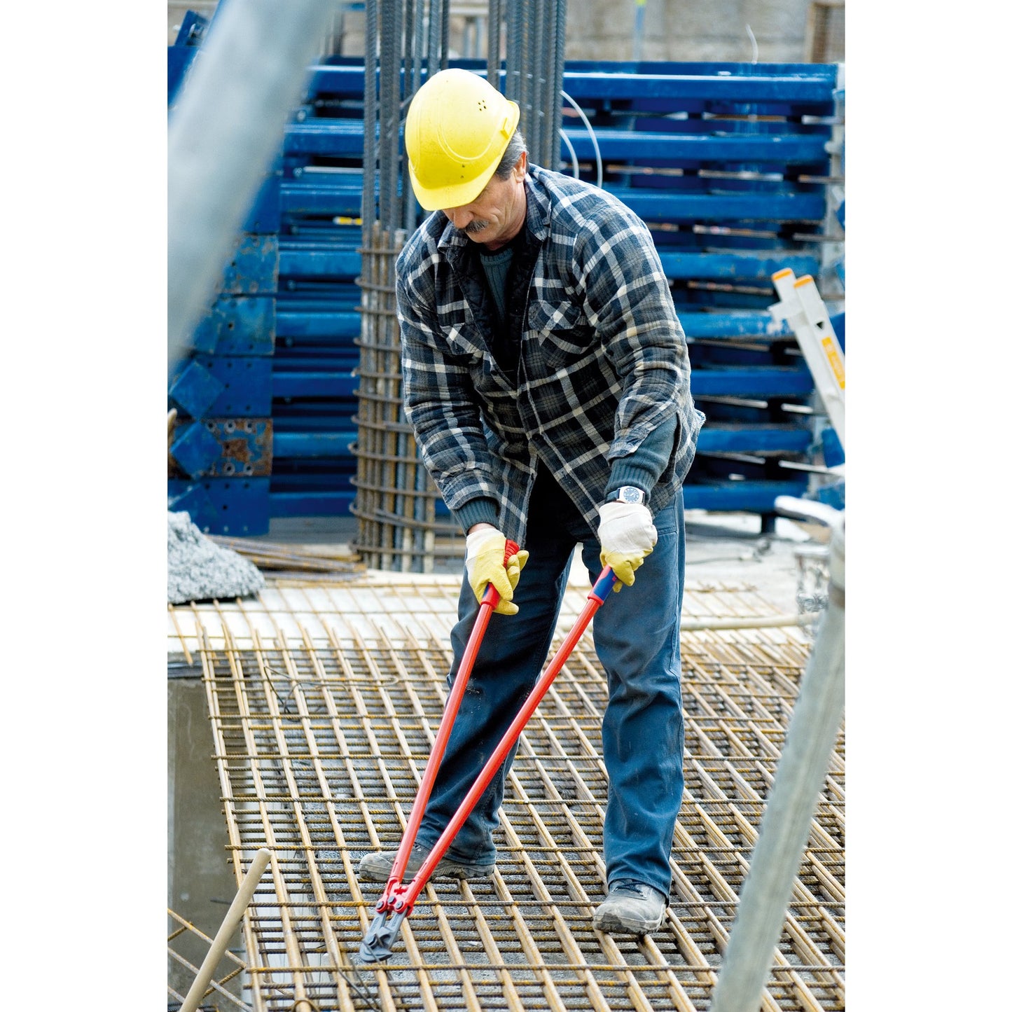 Knipex Reinforced Concrete Wire Cutters 950mm Non Slip Handle 71 82 950