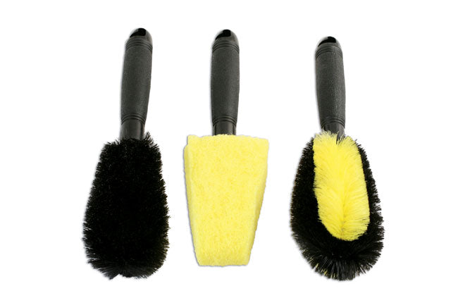Laser Tools Wheel Brush Set 3pc 5008