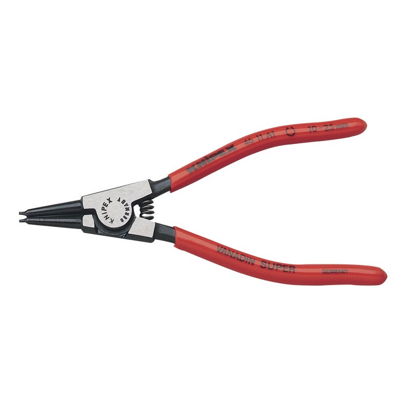 Knipex A1 Straight External Circlip Pliers 10 - 25mm Length 140mm 46 11 A1 SBE