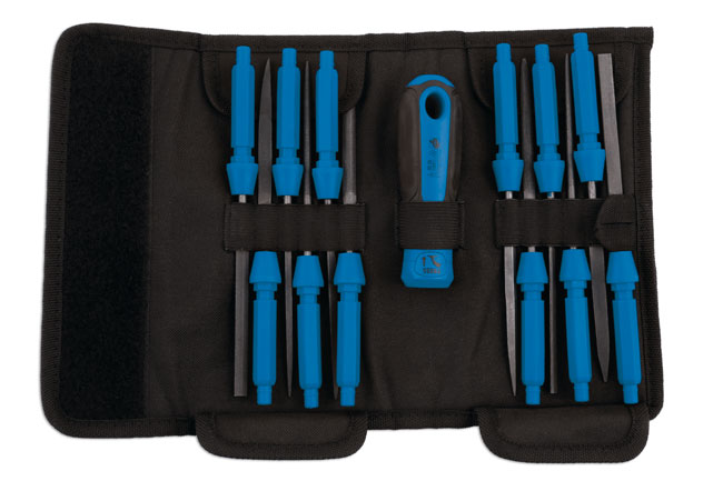 Laser Tools Precision File Set 12pc 5114