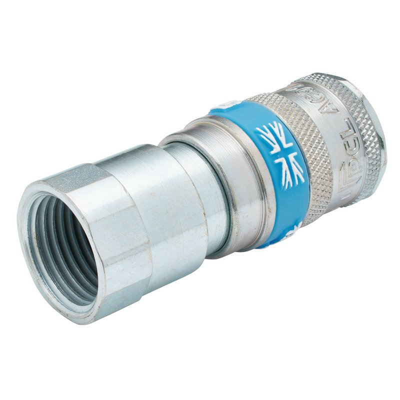 Draper 1/2" BSP Taper Female Thread Vertex Air Hose Coupling 51406