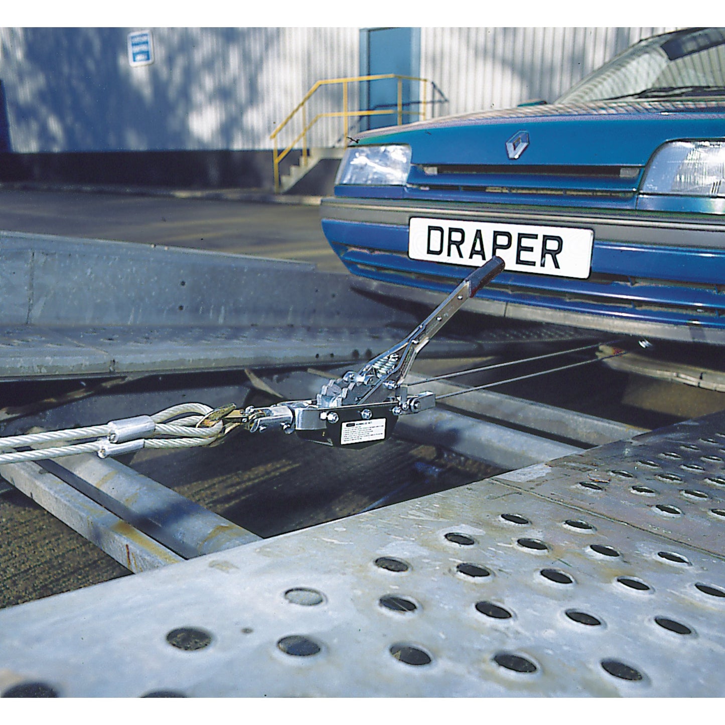 Draper Ratchet Power Puller 1 tonne Two Steel Gears With Twin Locking Pawl 51934