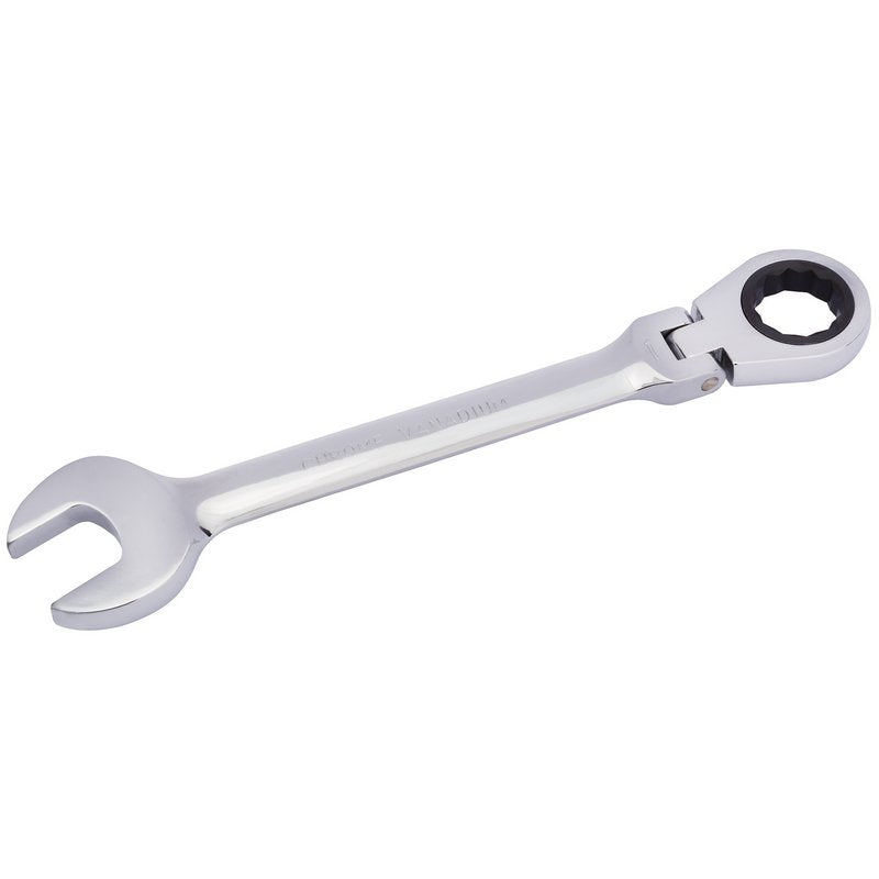 Draper HI-TORQ 25mm Metric Flexible Head Ratcheting Combination Spanner 52026