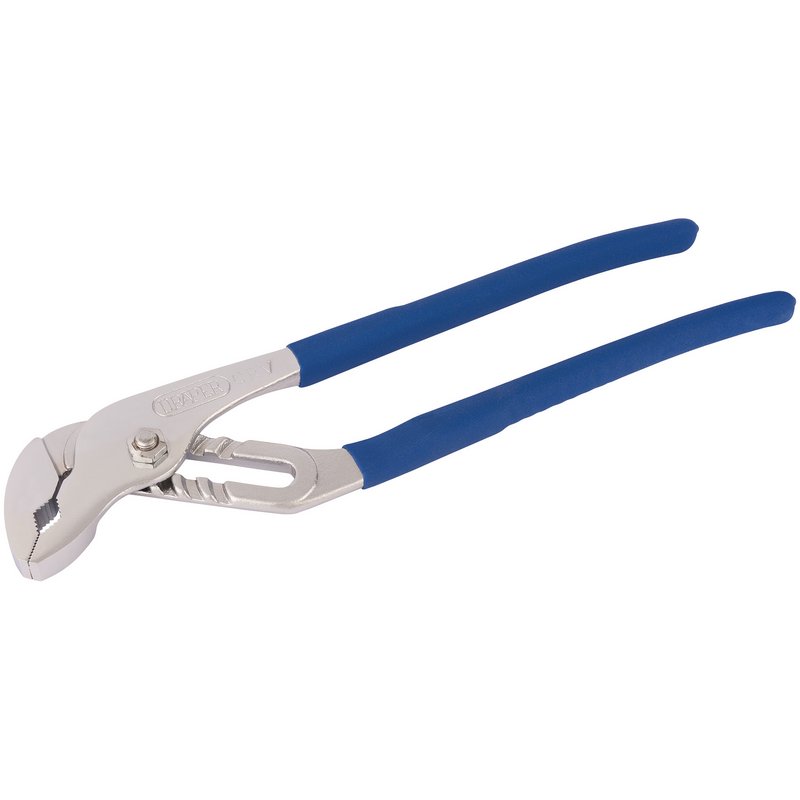 Draper 300mm Waterpump Pliers 55mm Capacity Cushion Grip Handles 52407