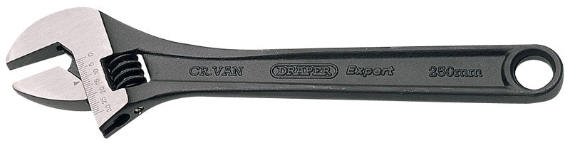 Draper Expert 250mm 33mm Crescent Type Adjustable Wrench Phosphate Finish 52681