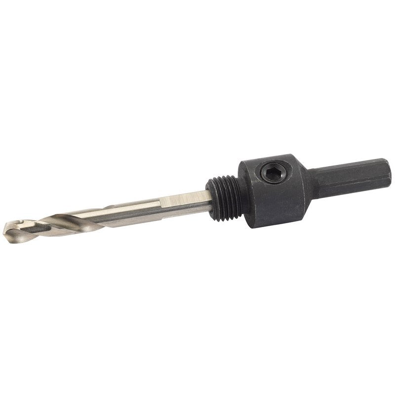 Draper Hex Shank Holesaw Arbor with HSS Pilot Drill for 14 - 30mm Holesaws 52982