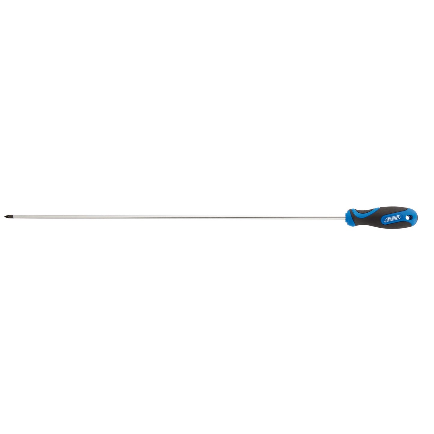 Draper Extra Long Reach Soft Grip Pozi Screwdriver No.1 x 450mm 53487