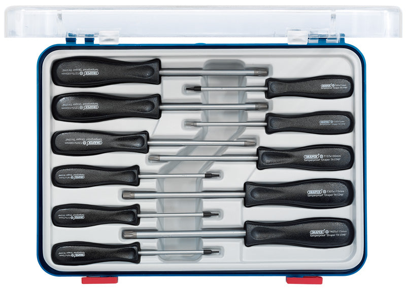 Draper TORX STAR Mechanic's Security Screwdriver Set 11 Piece 53515
