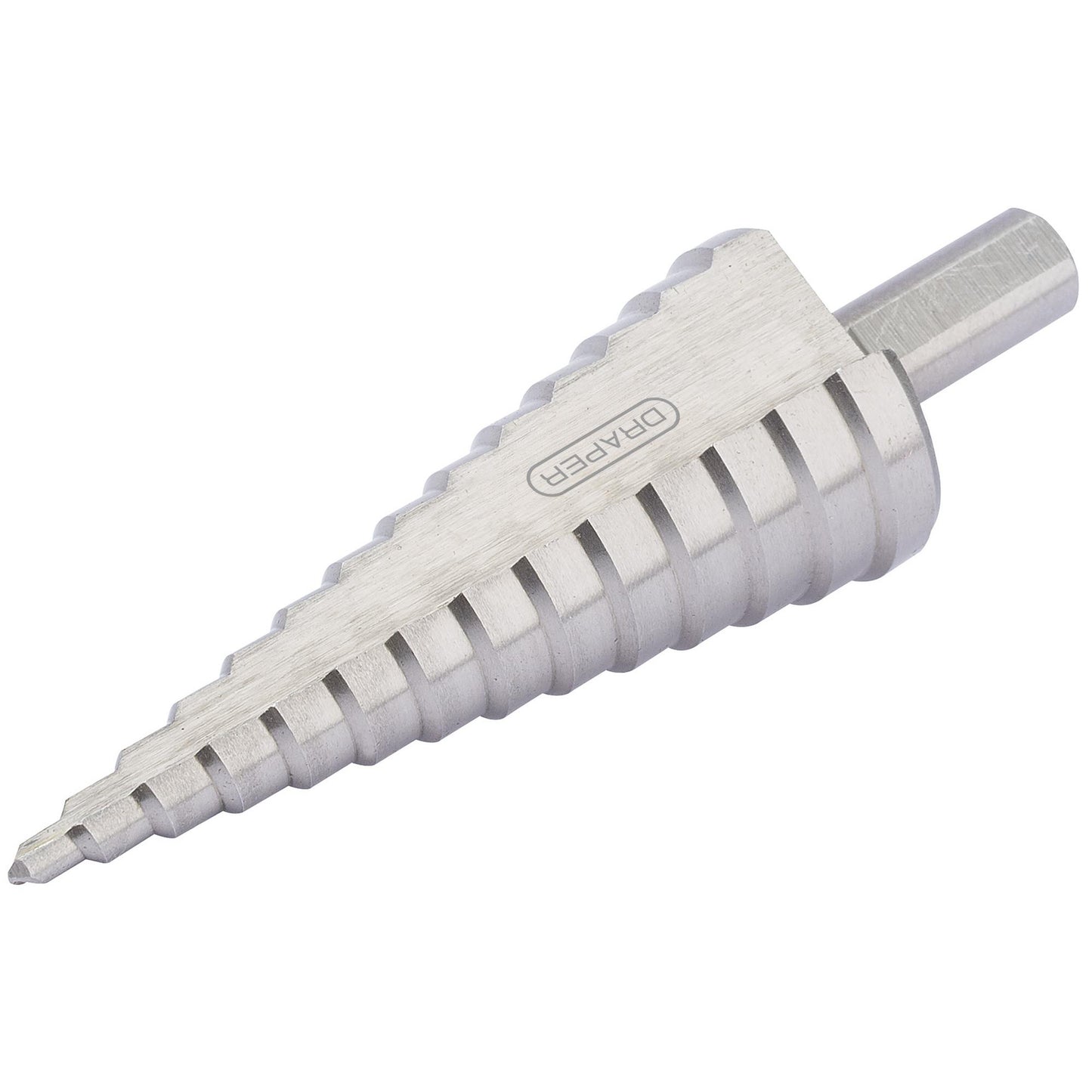 Draper Step Drill Bit 4 to 30mm For Steel Brass Copper Aluminium Wood etc 53871