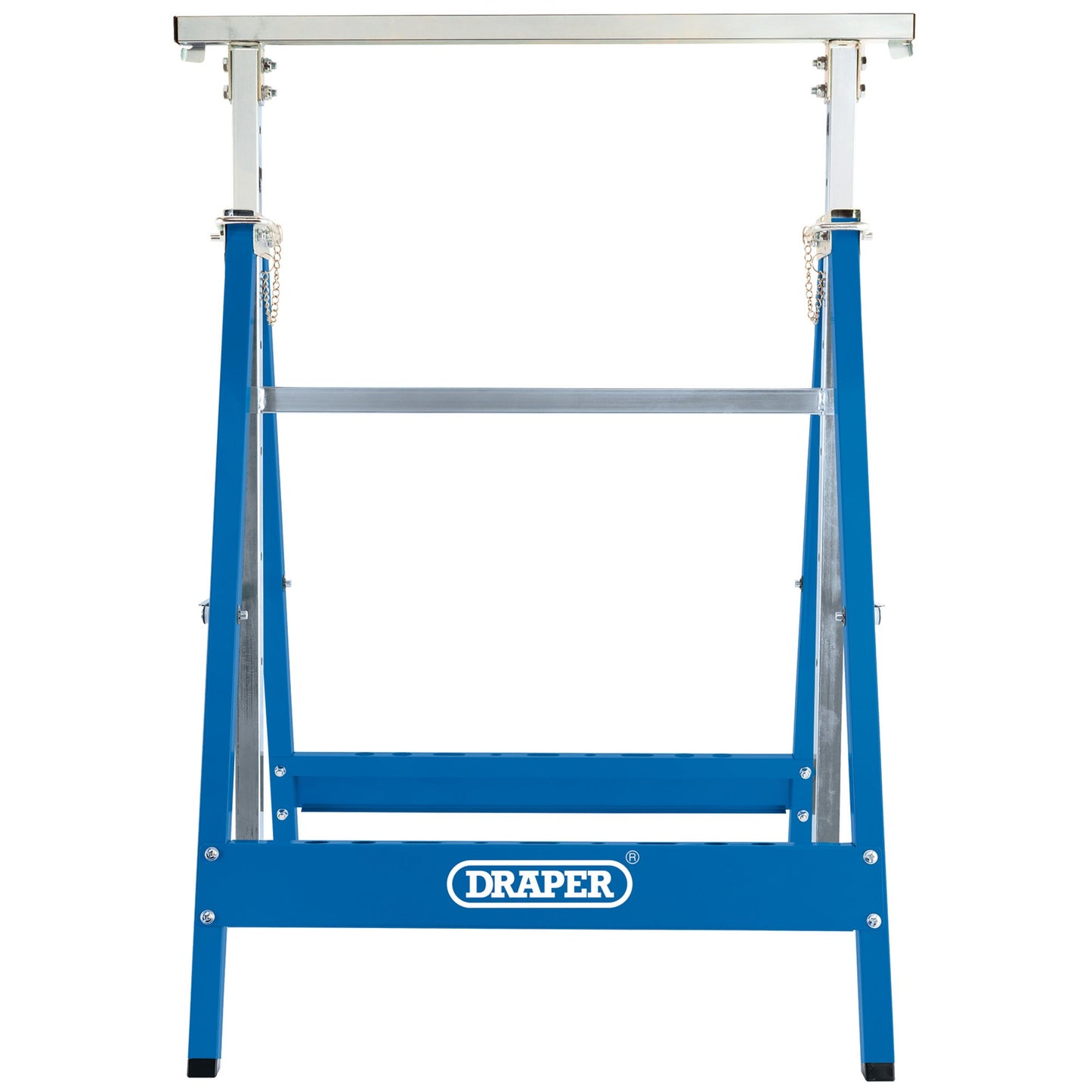 Draper Pair of Telescopic Trestle Saw Horses 685 x 585mm Load 250Kg 54053
