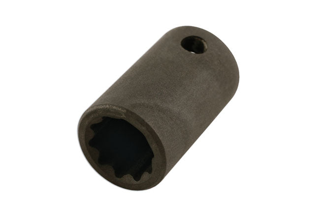 Laser Tools 10pt Socket 3/8"D 12mm - for Mitsubishi, Chrysler 5489