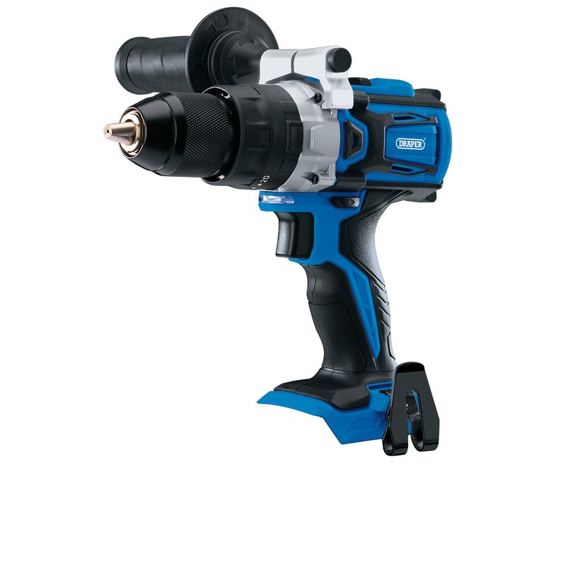 Draper D20 20V Brushless Combi Drill Sold Bare Keyless Chuck Capacity 13mm 55338