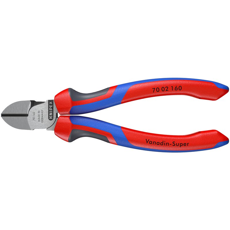 Knipex 70 02 160SB Heavy Duty Diagonal Side Cutter, 160mm
