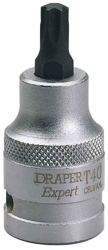 T40 x 55mm 1/2" Sq. Dr. Draper TX-STAR® Socket Bit