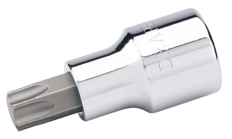 Expert T55 x 55mm 1/2" Square Drive Draper TX-STAR® Socket Bit