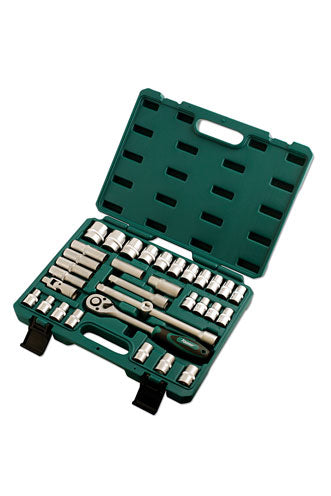 Kamasa 56019 Socket Set 33pc 1/2"D
