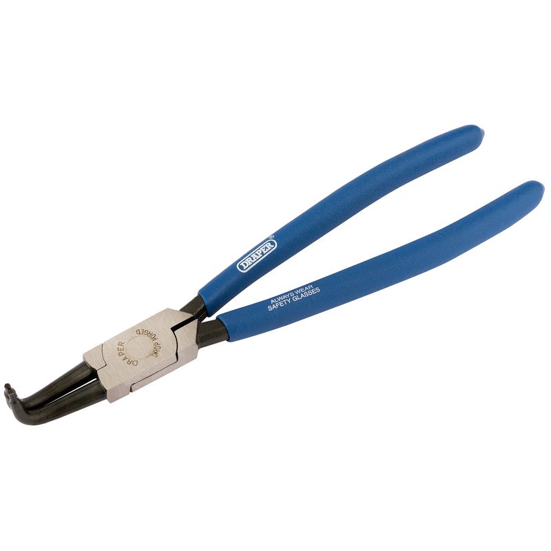 Draper Internal Circlip Pliers Length 215mm Capacity 40-100mm 56417