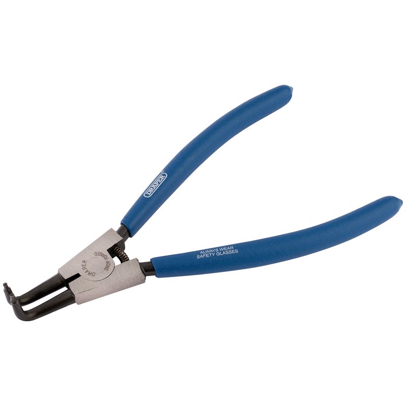 Draper External Circlip Pliers 200mm Long Capacity 40-100mm 56422