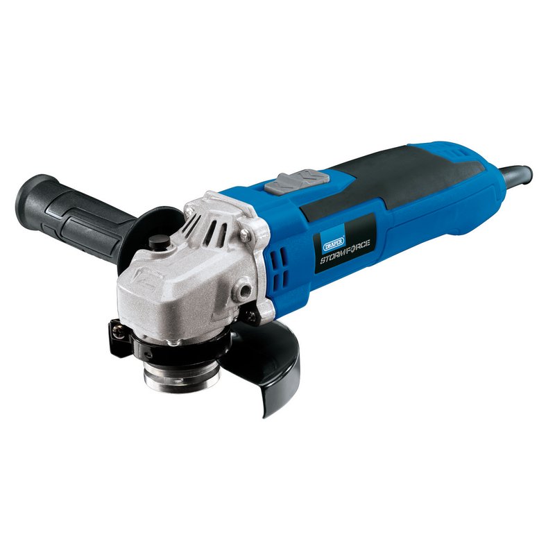 Draper 230V Storm Force Angle Grinder 115mm 650W side handle 2M cable 56457