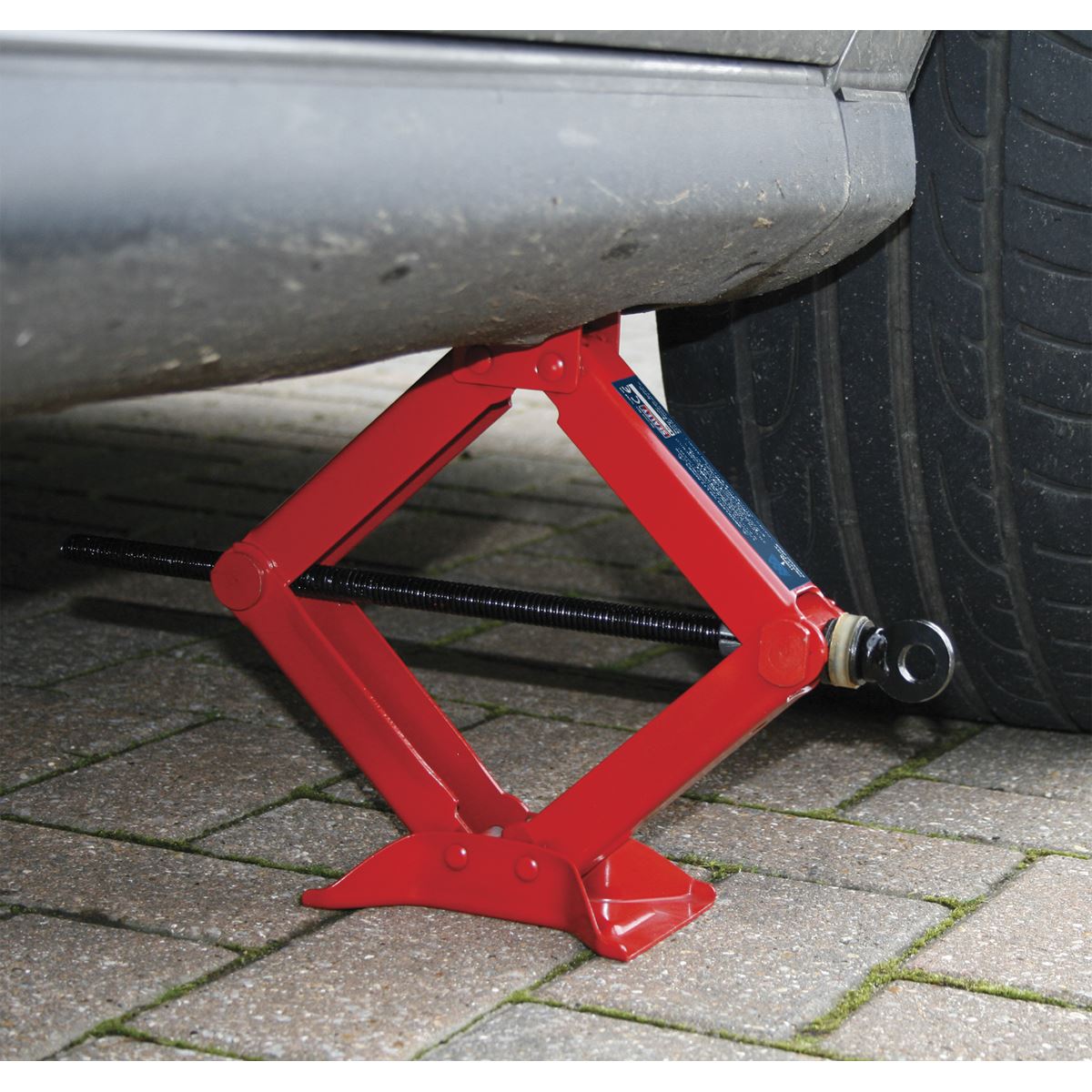 Sealey Scissor Jack Heavy-Duty 1 Tonne 57M