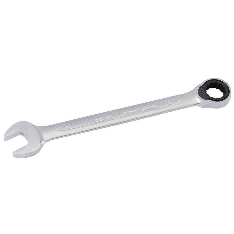 Elora 18mm Metric Ratcheting Combination Spanner 72 Teeth Chrome Plated 58601