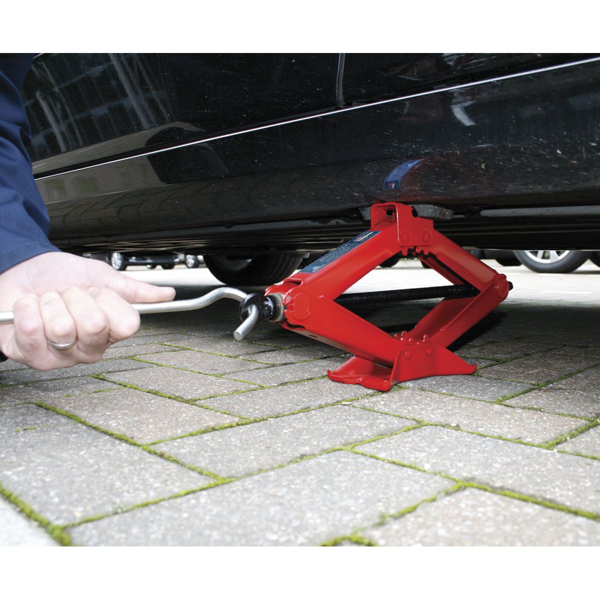 Sealey Scissor Jack Heavy-Duty 1.5 Tonne 58M