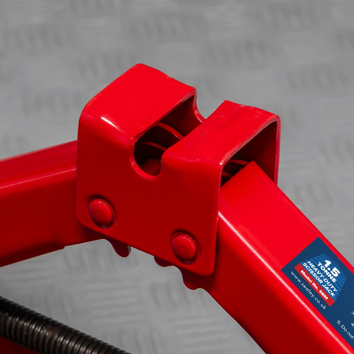 Sealey Scissor Jack Heavy-Duty 1.5 Tonne 58M