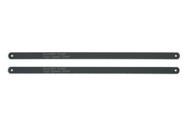 Laser Tools HSS Hacksaw Blades 18tpi 2pc 5906